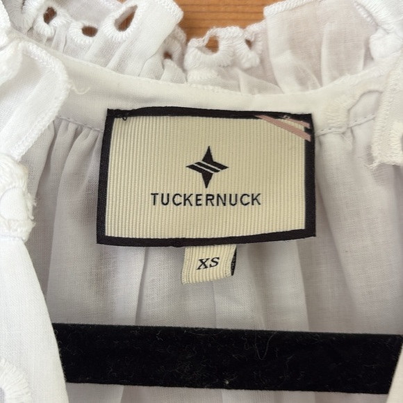 Tuckernuck Palmer White Eyelet Mini Dress XS - Picture 12 of 15